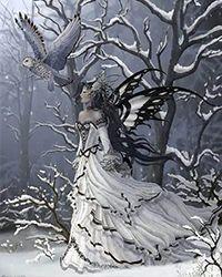 雪落残花图片